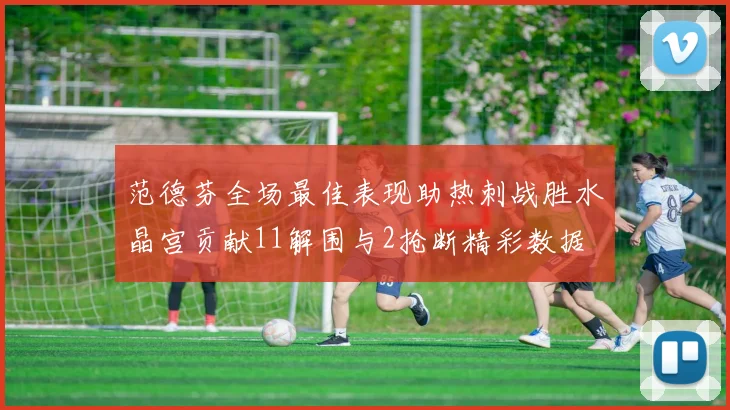 范德芬全场最佳表现助热刺战胜水晶宫贡献11解围与2抢断精彩数据