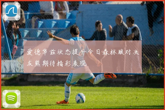 爱德华兹状态提升今日森林狼对决灰熊期待精彩表现